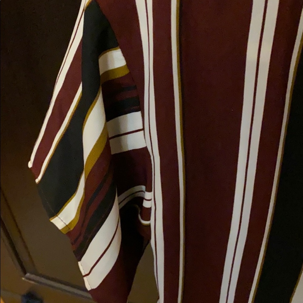 Multi-Colored Striped Blouse - Picture 6 of 6
